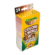 Crayola Colors of the World Fineline Markers- 24pk
