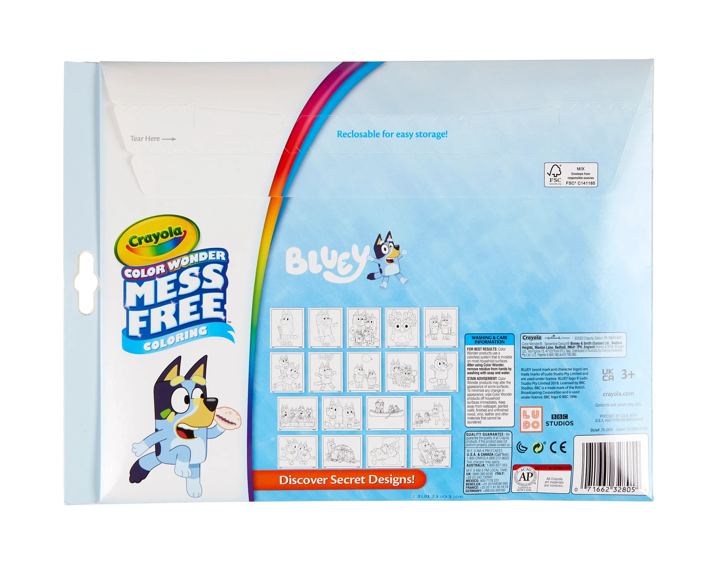 Crayola Color Wonder™ Bluey