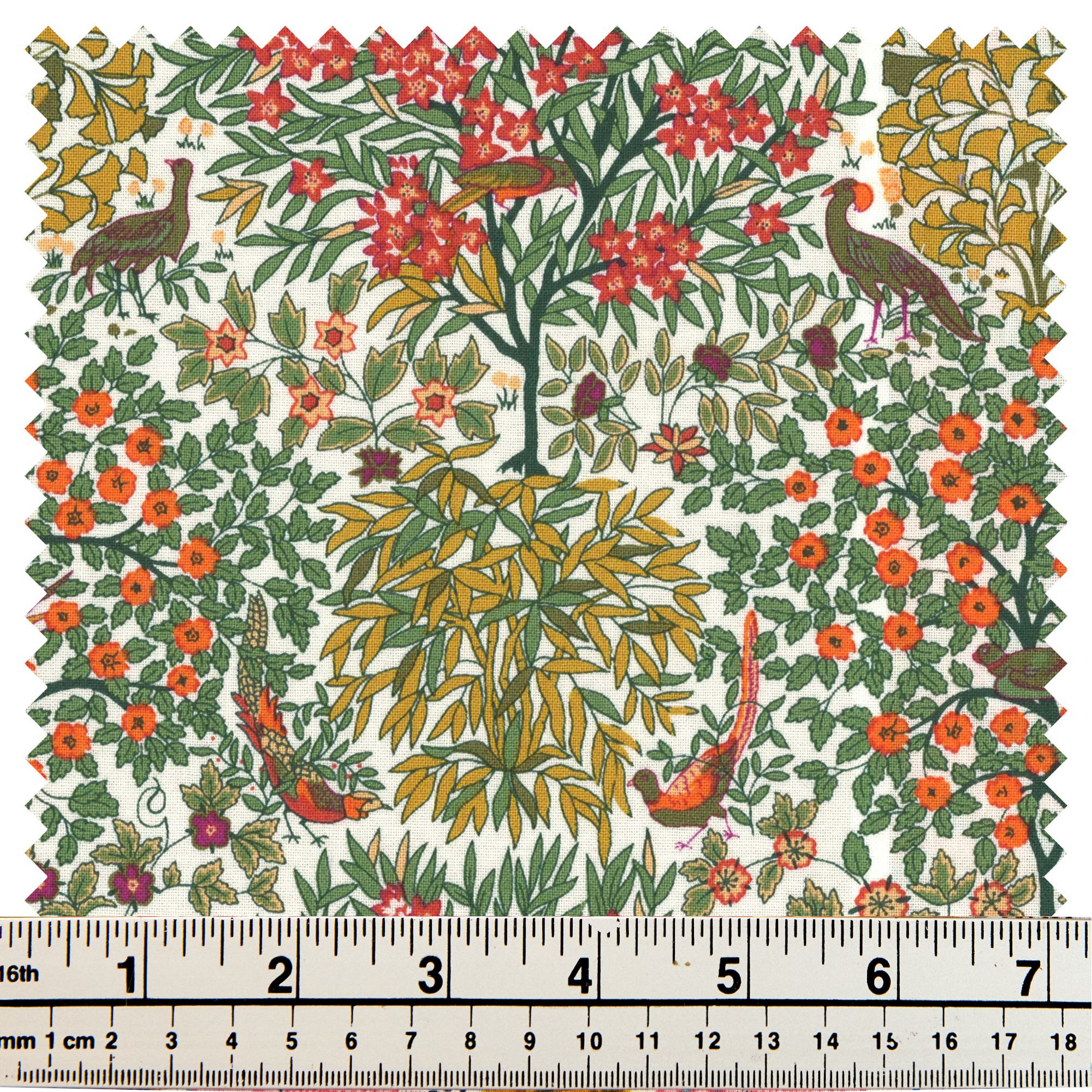 Liberty Fabrics Orchard Garden, Pheasant Forest 110cm Lincraft