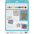 Pencil Works Color By Number Kit, Colorful Turtle- 9x12"
