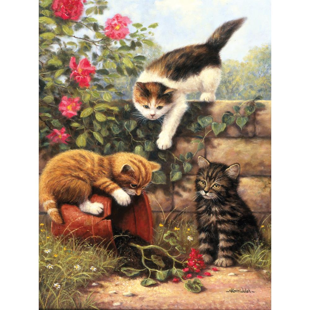 Royal Langnickel Junior Paint By Number Small, Kittens at Play- 8.75x11.75