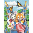 Pencil Works Color By Number Kit, 9x12" Kitties- 4pk