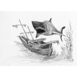 Royal Langnickel Sketching Made Easy, Shark- 5x7"