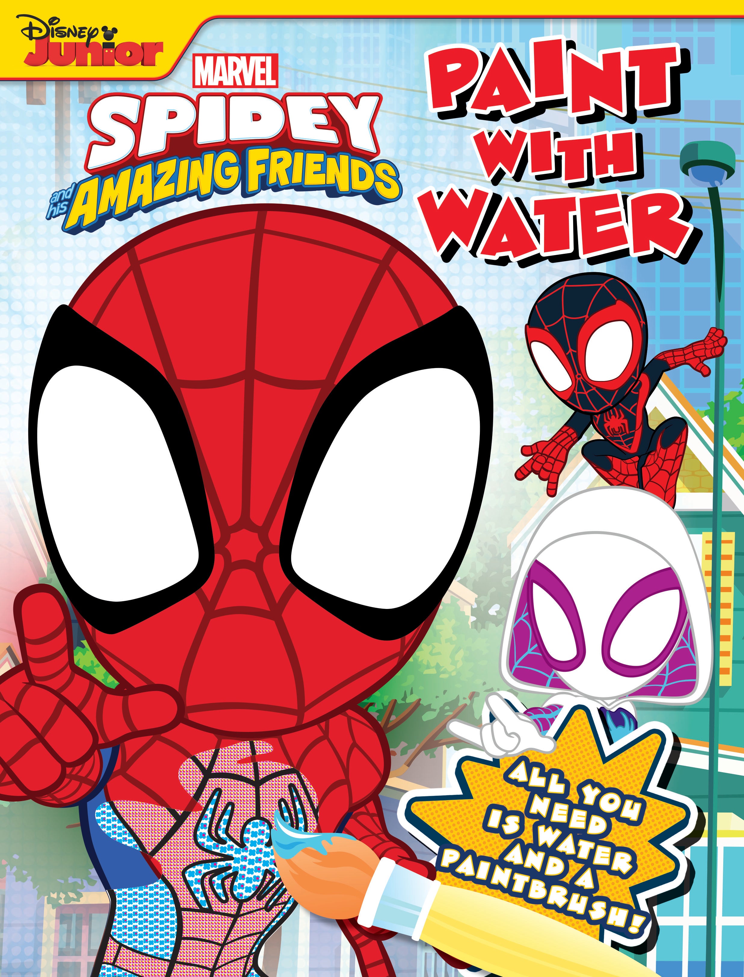 Spidey and His Amazing Friends, Paint with Water – Lincraft