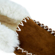 Ladies Winter Cosy Slipper, Brown - Size 7/8