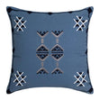 Arizona Cushion, Steel Blue- 50x50cm