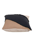 Oasis Cushion, Ivory, Charcoal & Sandstone- 50x50cm