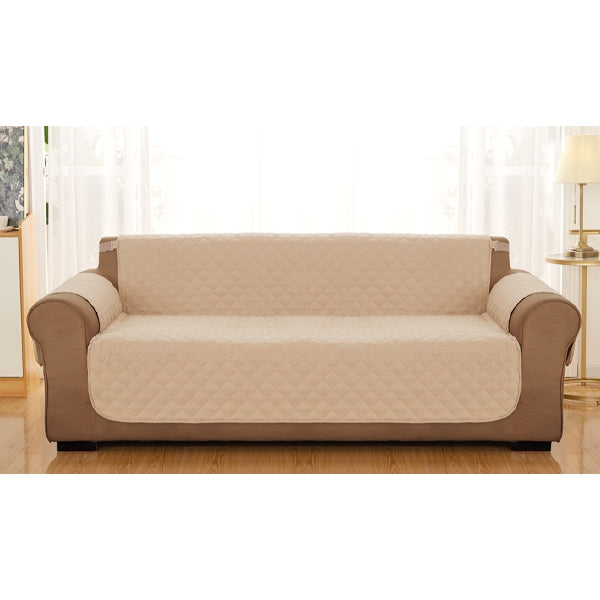 Formr Quilted Sofa Protector - Mocha