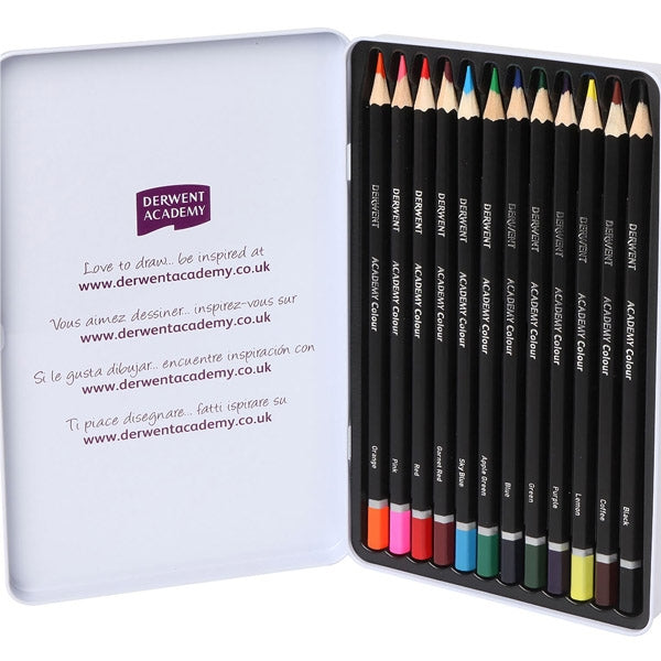 Derwent Academy Colored Pencil Sets