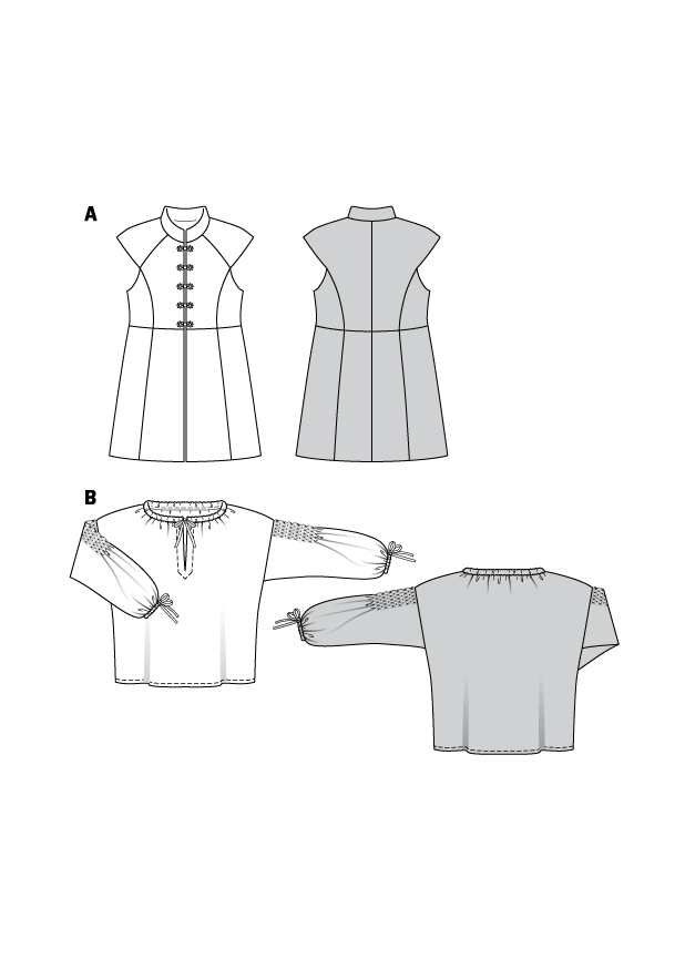 Burda Pattern B6399 (38-48)