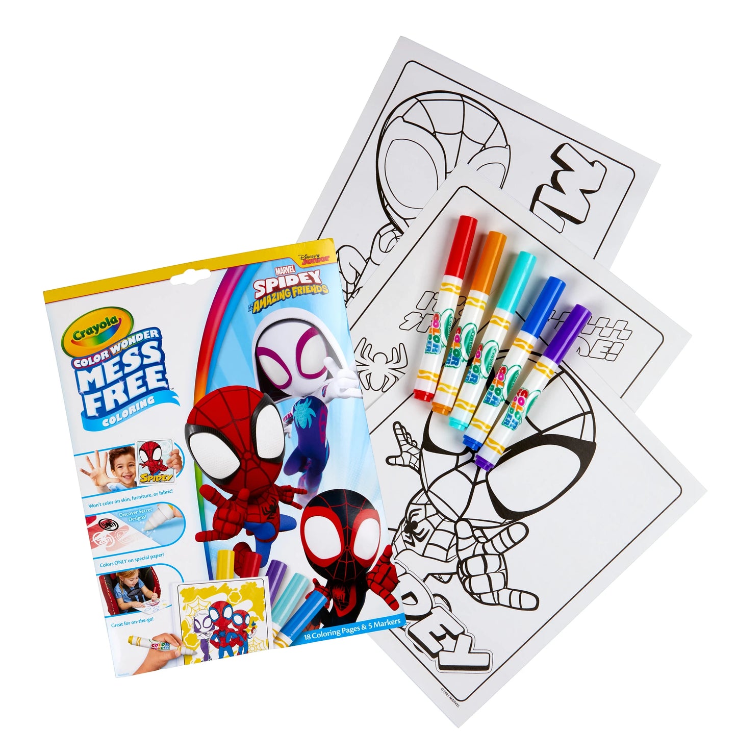 Crayola Color Wonder™ Marvel Spidey