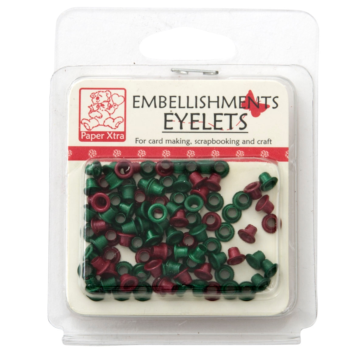 Sullivans Embellishments Eyelets, Round Red/Green – Lincraft