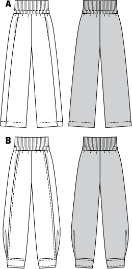 Burda Pattern 7400 (8-34)