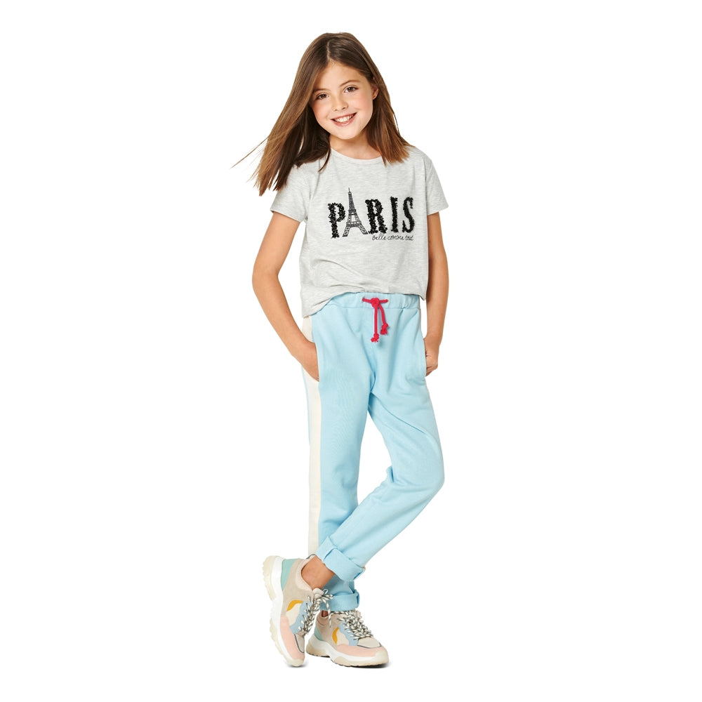 Burda Pattern X09300 Children's Jogger-Style Pants (7-14)