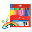 Faber-Castell Connector Pen Colour Marker, Assorted- 30pk