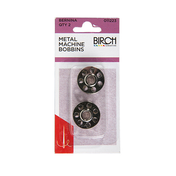 Birch Bernina Bobbins B/P, Metal- 2 Pack