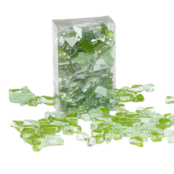 Mandala Art Crackled Glass, Ivy- 160g