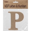 MDF Letter P- 10.5 x 1.5cm