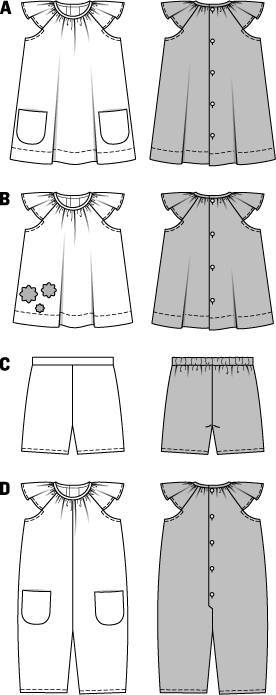 Burda Pattern 9435 (6M-3Yr)