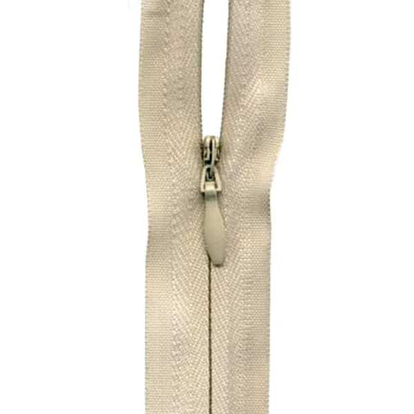 Sullivans Zip Invisible, Beige- 3 mm