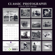2024 Wall Calendars, Classic Photography- 12x12in