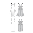 Burda Pattern 6140 Misses' Dress