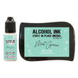 Couture Creations Stayz in Place Alcohol Ink Pad Reinker, Mint Green Pearlescent- 12ml