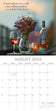 2024 Wall Calendars, Wine- 12x12in