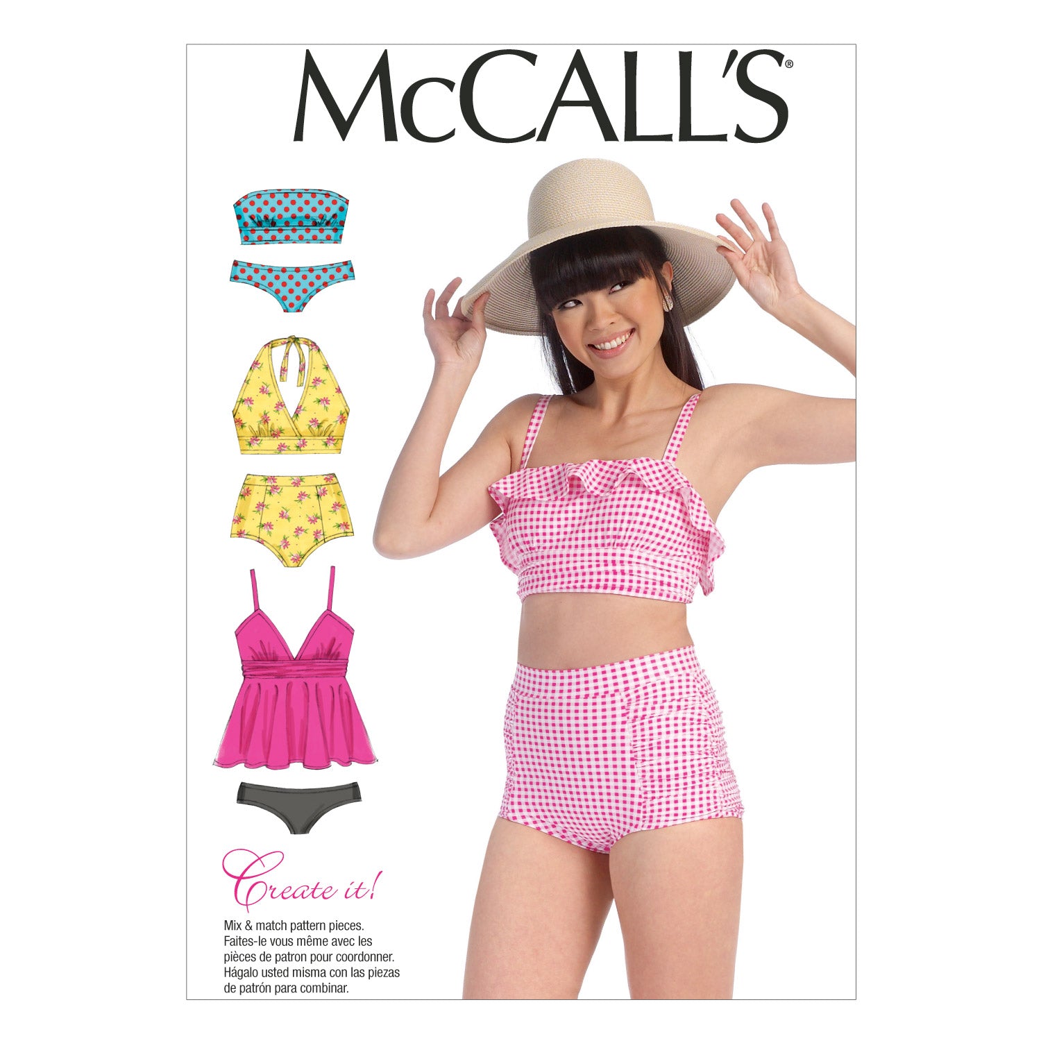 McCall's Pattern M7168 Misses' Swimsuits – Lincraft