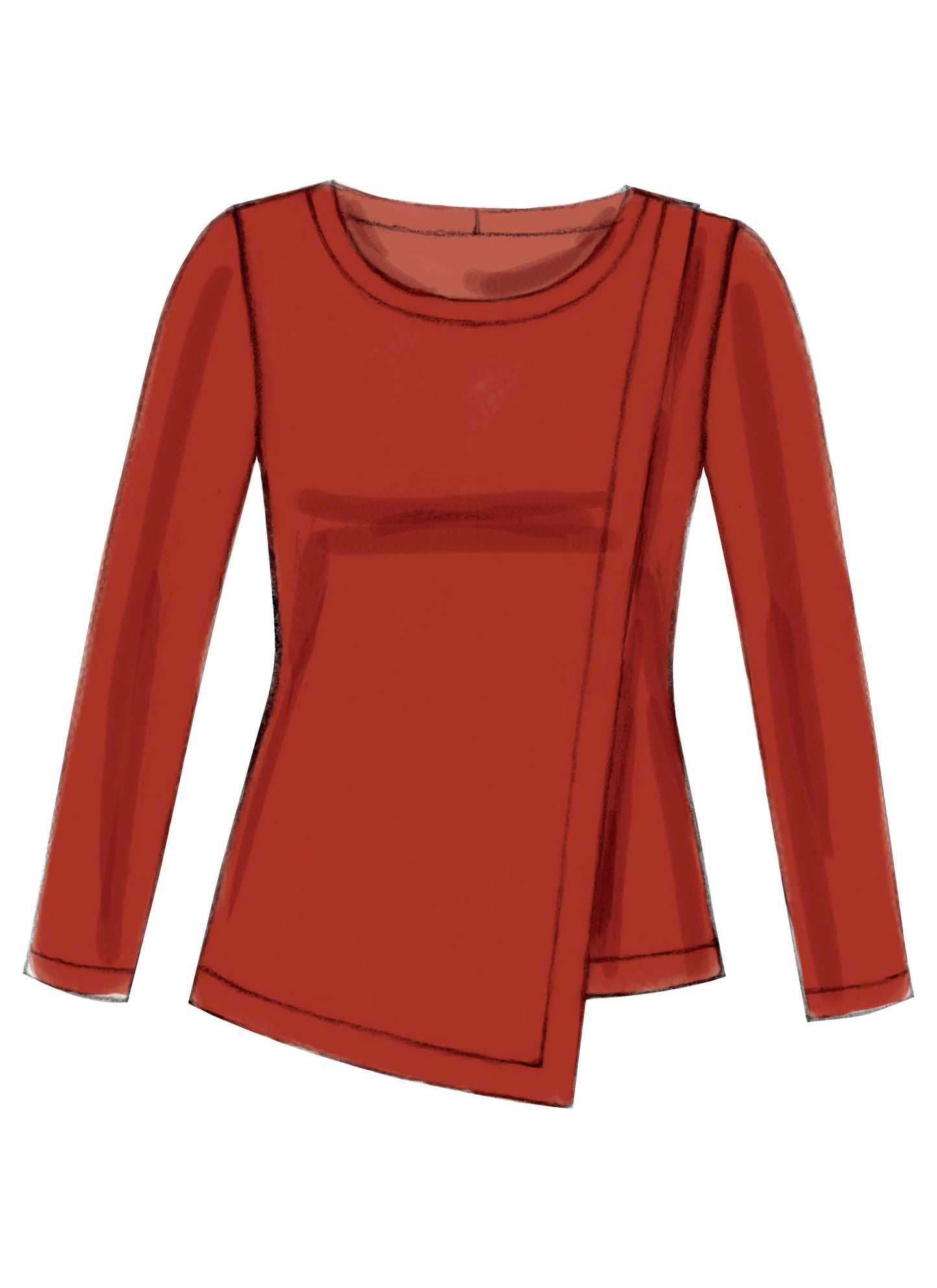 McCall's Pattern M7247 Misses' Tops