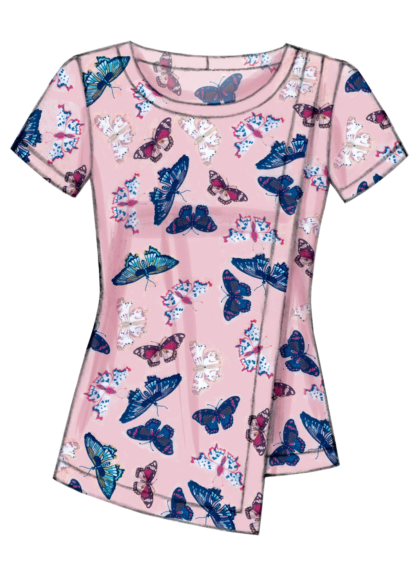 McCall's Pattern M7247 Misses' Tops