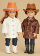 McCall's Pattern M7883 Clothes, Hat and Belt For 18" Doll