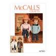 McCall's Pattern M7883 Clothes, Hat and Belt For 18" Doll