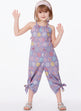 McCall's Pattern M7917 Children's and Girl's Romper, Jumpsuit and Belt