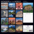 2024 Wall Calendars, Wonders Of The World- 12x12in