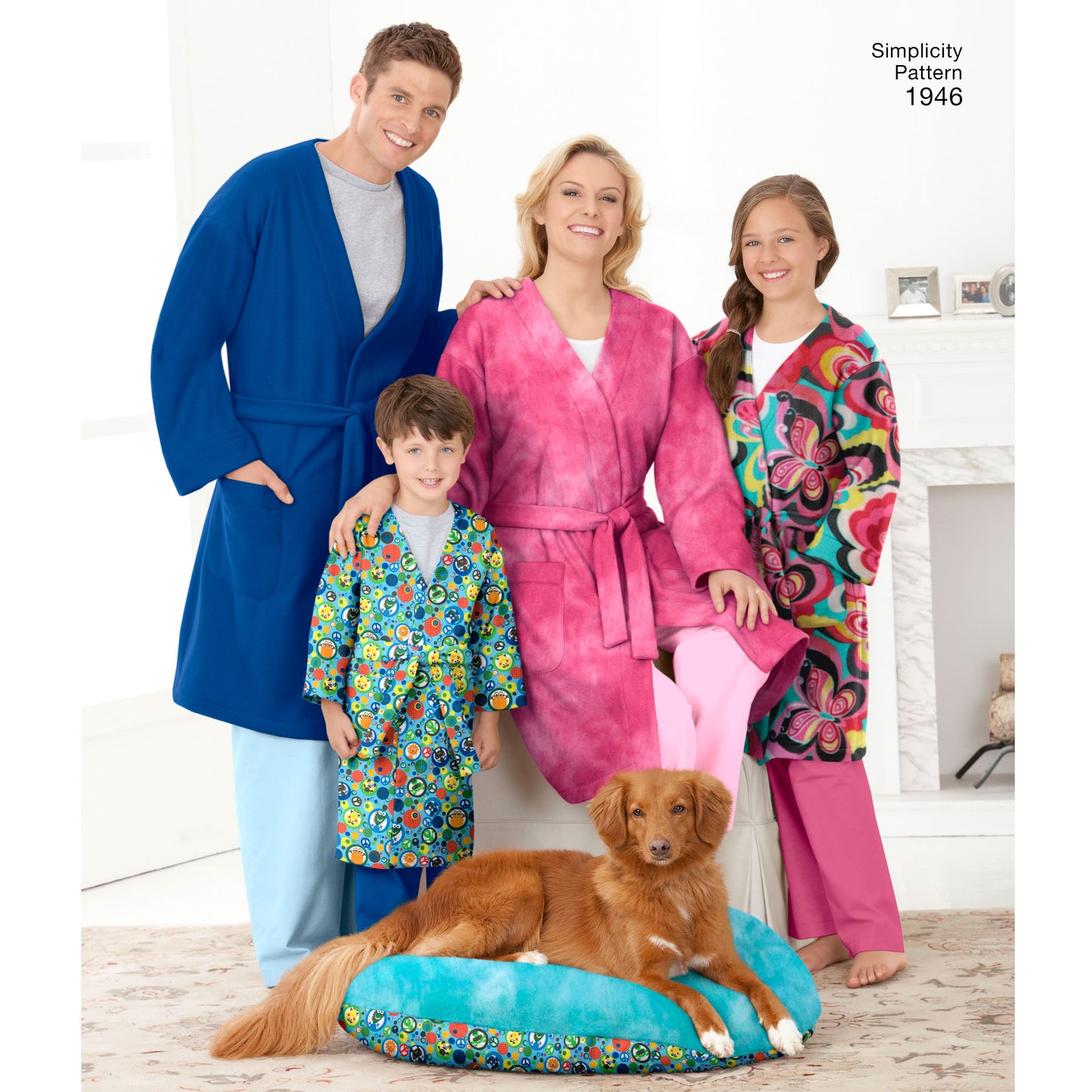 Simplicity Pattern 1946 Learn to Sew Child's Teen's & Adults' Robe