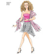 Simplicity Pattern 4719 OS Doll Clothes