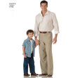 Simplicity Pattern 4760 Boys and Men Shirts and Trousers