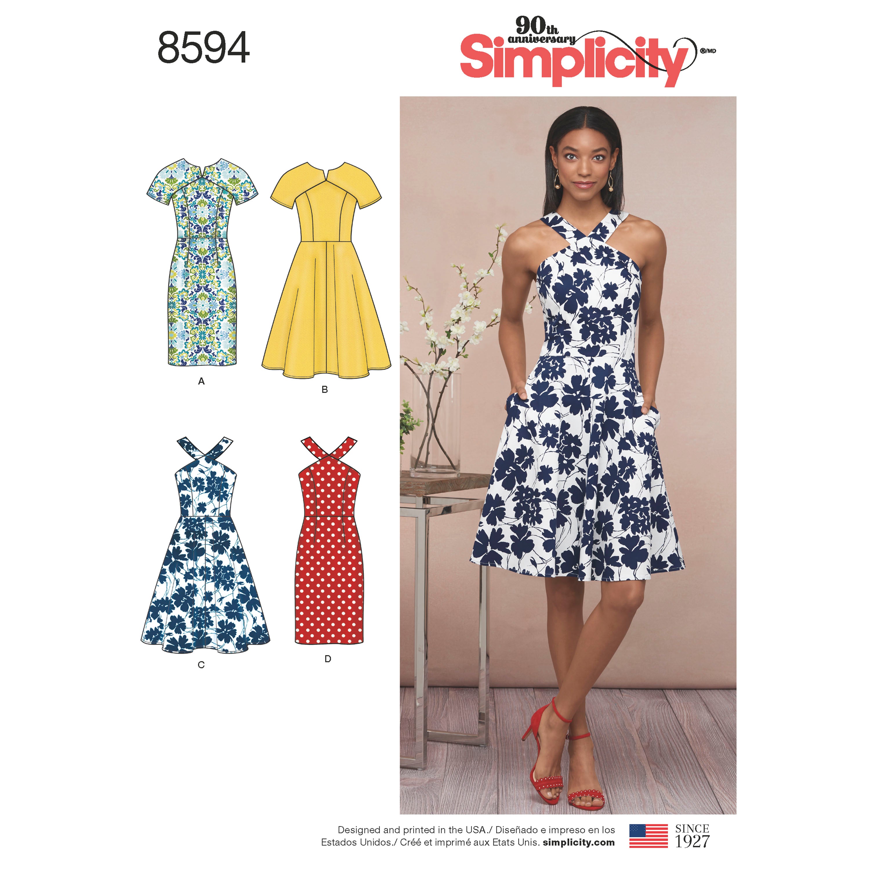 Simplicity Pattern 8594 Women s Petite Women s Dresses Lincraft