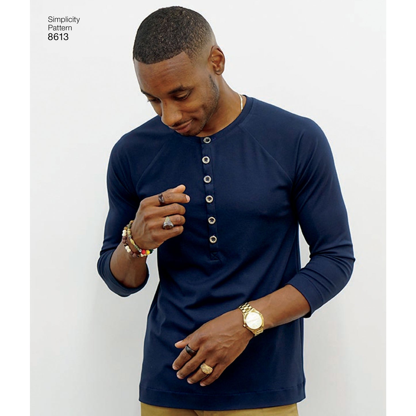 Simplicity Pattern 8613 Men's Knit Top by Mimi G