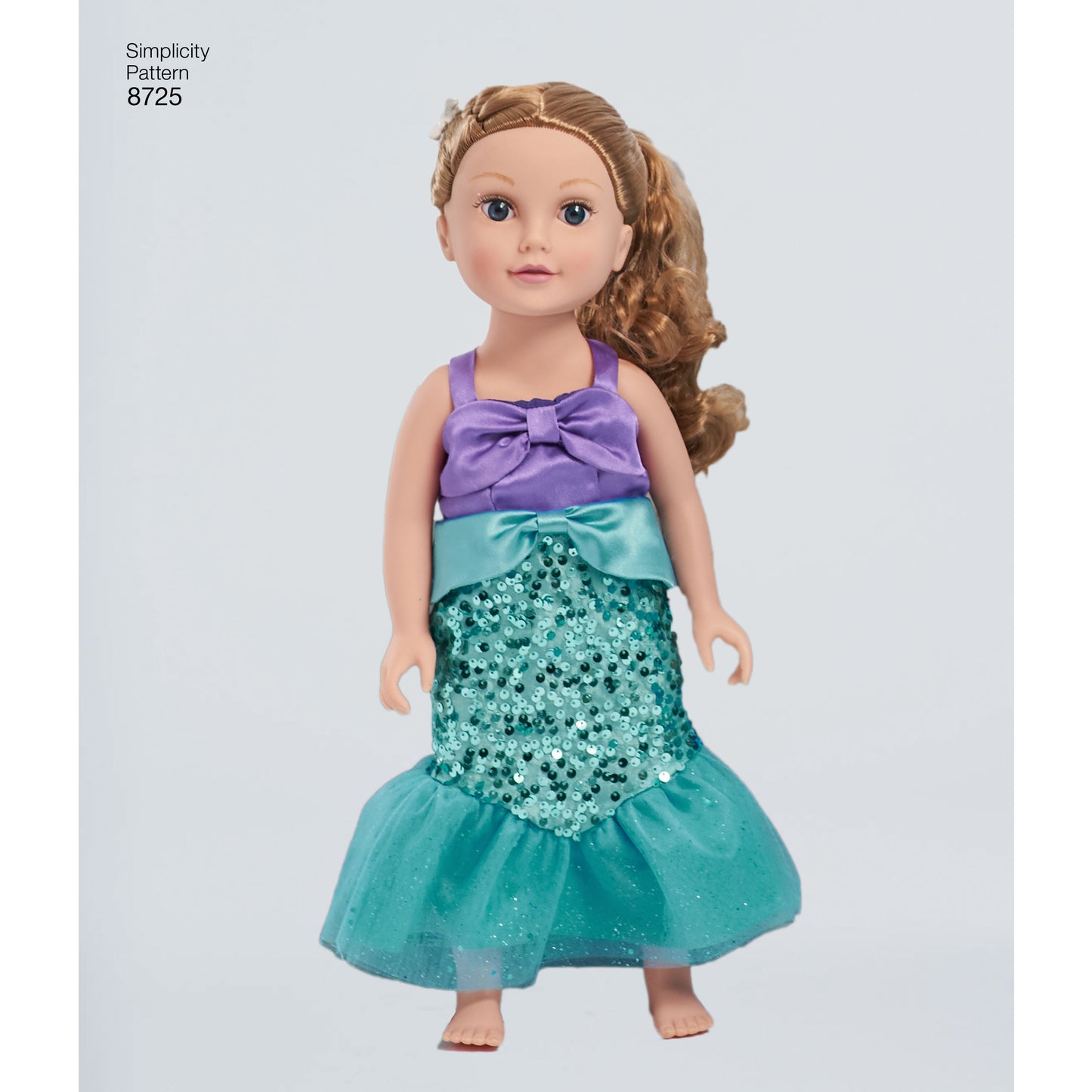 Simplicity Pattern 8725 Child's and 18" Doll Costumes