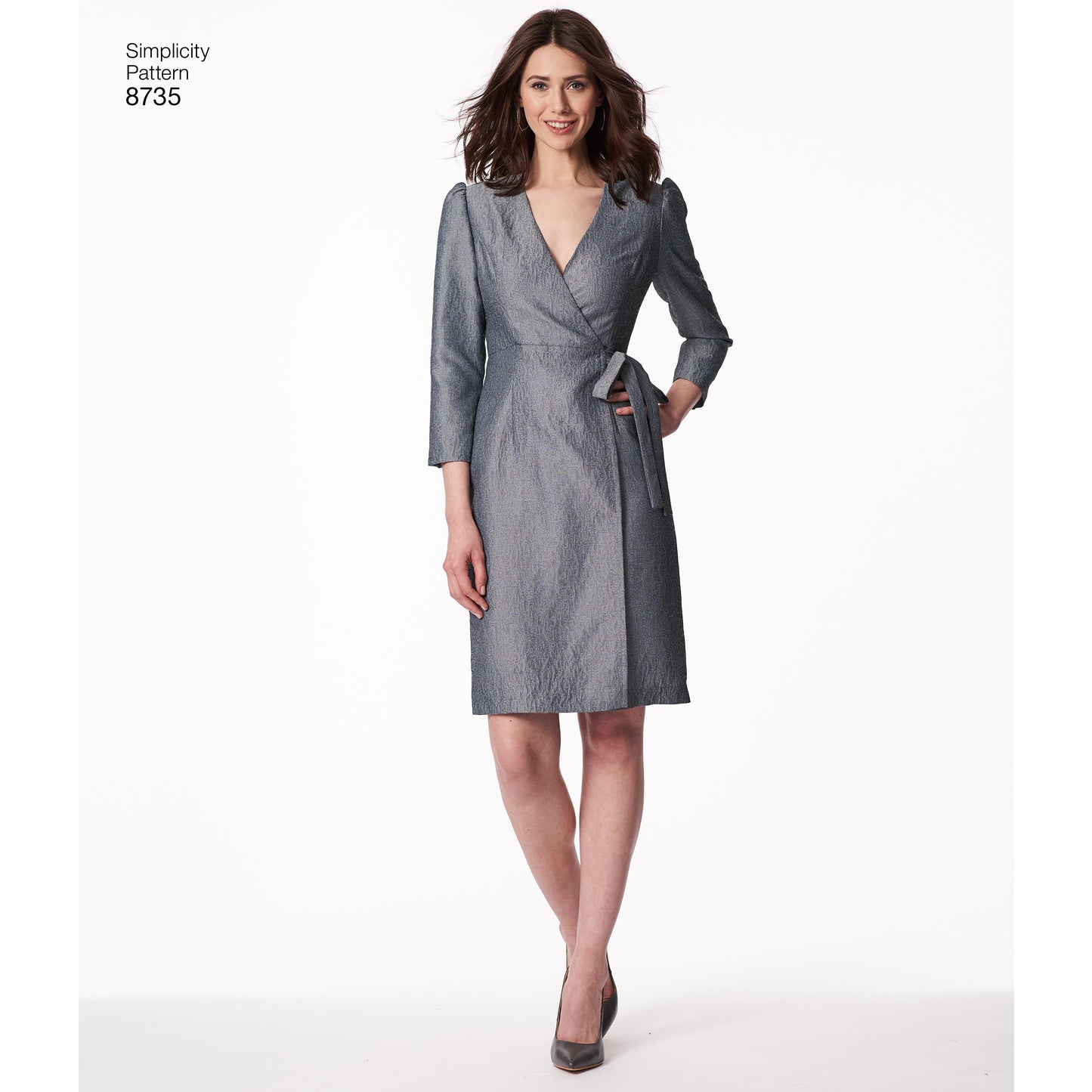 Simplicity Pattern 8735 Misses'/Miss Petite Wrap Dress