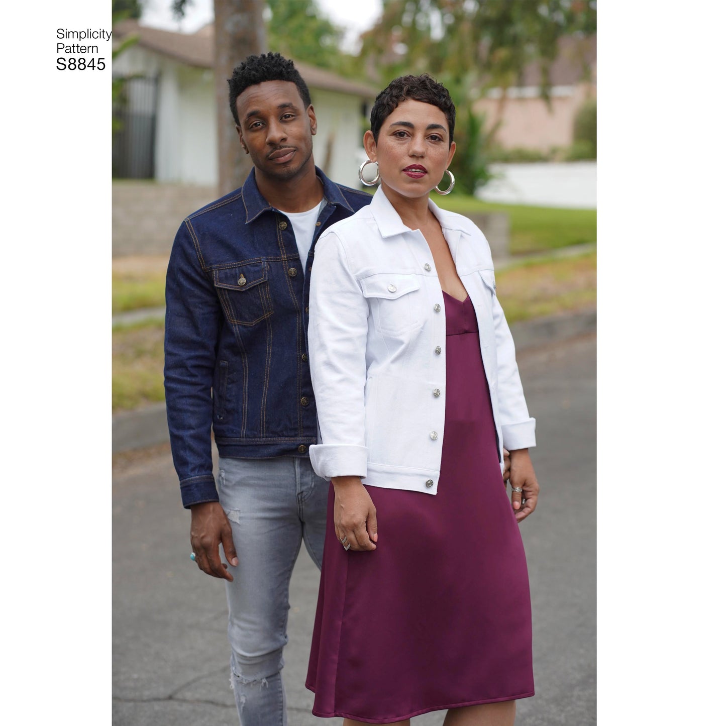 Simplicity Pattern 8845 Mimi G Jean Jacket