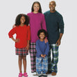 Simplicity Pattern 9202 Misses'/Men's/Children's/Boys'/Girls' T-Shirt, Shorts and Pants