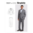 Simplicity Pattern 9241 Men's Suit