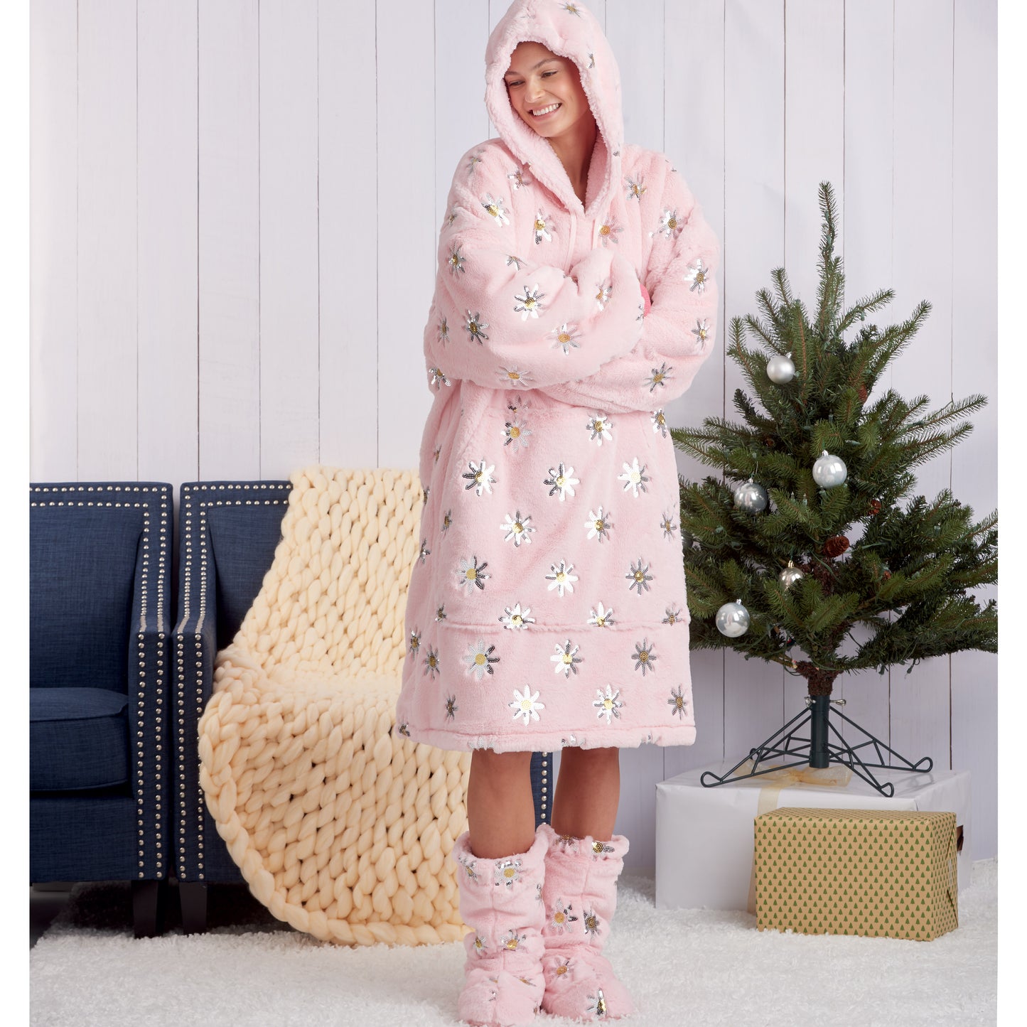Simplicity Pattern S9456 Unisex Oversized Hoodies, Pants & Booties