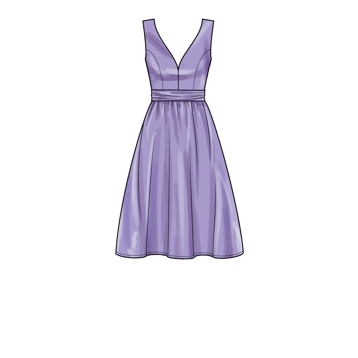Simplicity Pattern S9475 Misses' Dresses