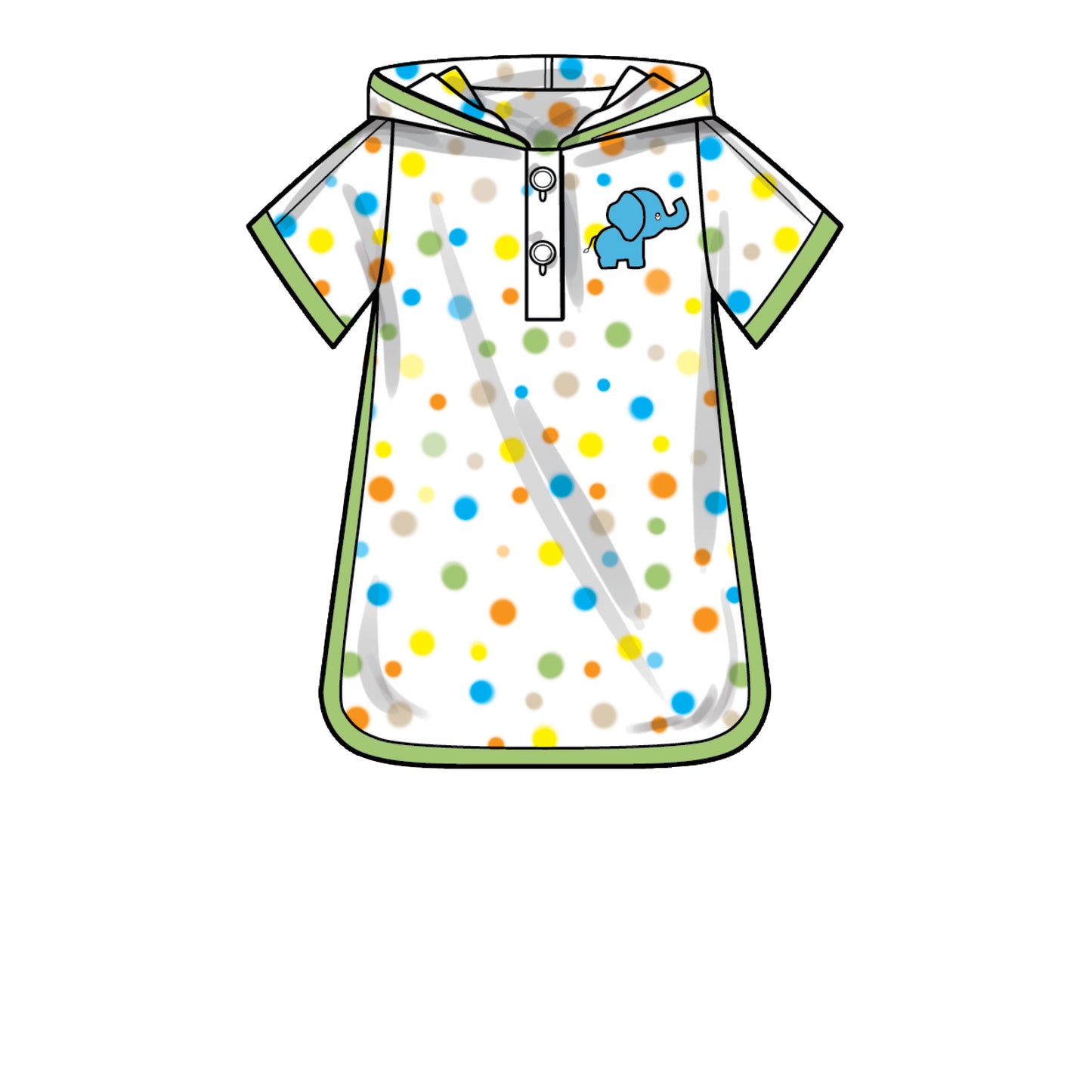 Simplicity Pattern S9483 Babies' Bath Set