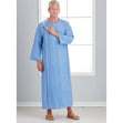 Simplicity Pattern S9490 Unisex Recovery Gowns and Bed Robe