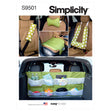 Simplicity Pattern S9501 Car Accessories